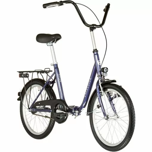 Excelsior Klapprad Single Speed, Blu -Vendite City Bike Uomo excelsior klapprad single speed fake blue 7