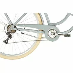 Ortler Detroit EQ Alloy Trapeze 6 Velocità, Grigio -Vendite City Bike Uomo ortler detroit eq alloy trapeze 6 speed dolphin grey 4 1