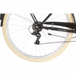 Ortler Detroit EQ Trapeze A 6 Velocità, Nero -Vendite City Bike Uomo ortler detroit eq trapeze 6 speed black 7