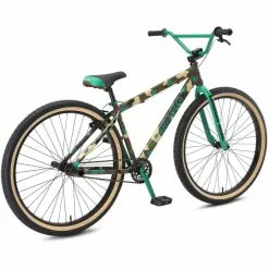 Se-bikes SE Bikes Big Flyer 29", Verde/marrone -Vendite City Bike Uomo se bikes big flyer 29 army camo 3
